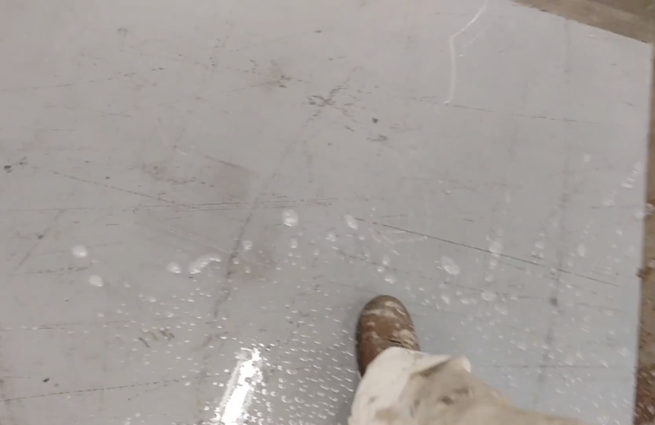 Wet Flooring