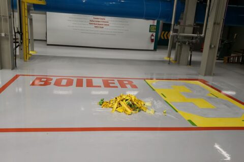 Floor Graphic Painting in Milwaukee, WI