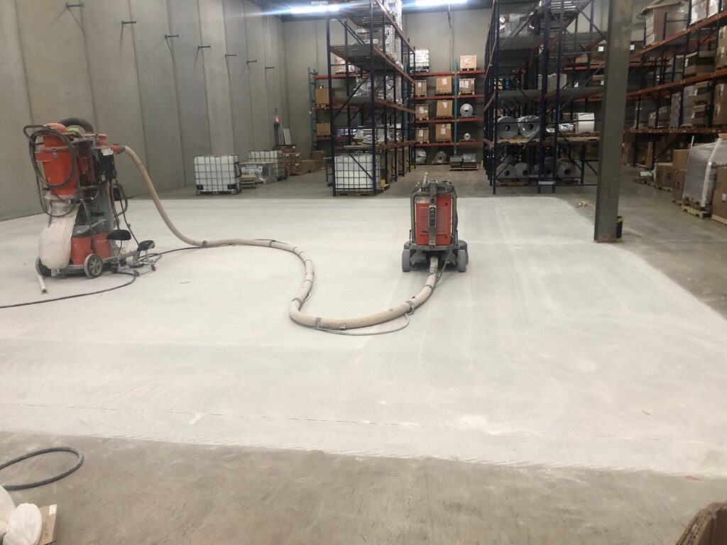 Concrete floor polishing project for industrial and commercial interiors and exteriors in Milwaukee, WI