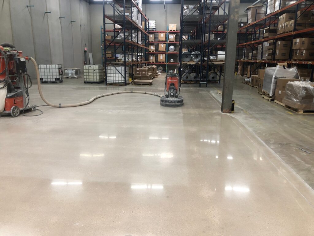 Concrete floor polishing services in Milwaukee, WI